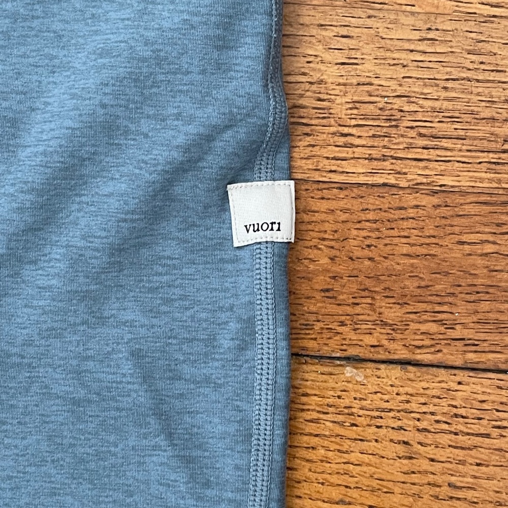 Vuori Vibe Elevation Legging Shade Heather Sz. XL Drawstring - Picture 4 of 9
